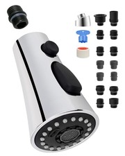 Universal Kitchen Faucet Head with 15 Adapter Kit with Kohler/Moen/Delta Fauc...