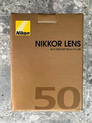 NIKON OVP Box 4 AF-S Nikkor 50 1,4 G TOP !!!
