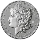 2026-P 1 Oz Silver $1 Reverse Proof MORGAN DOLLAR 250TH ANNIV PRIVY Coin.