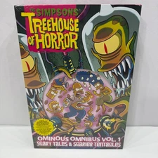 Simpsons Treehouse of Horror Ominous Volume 1 Hardcover SEALED