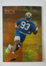 1995 Select Certified Edition - Rookie Kevin Carter #115 Mirror Gold (RC)