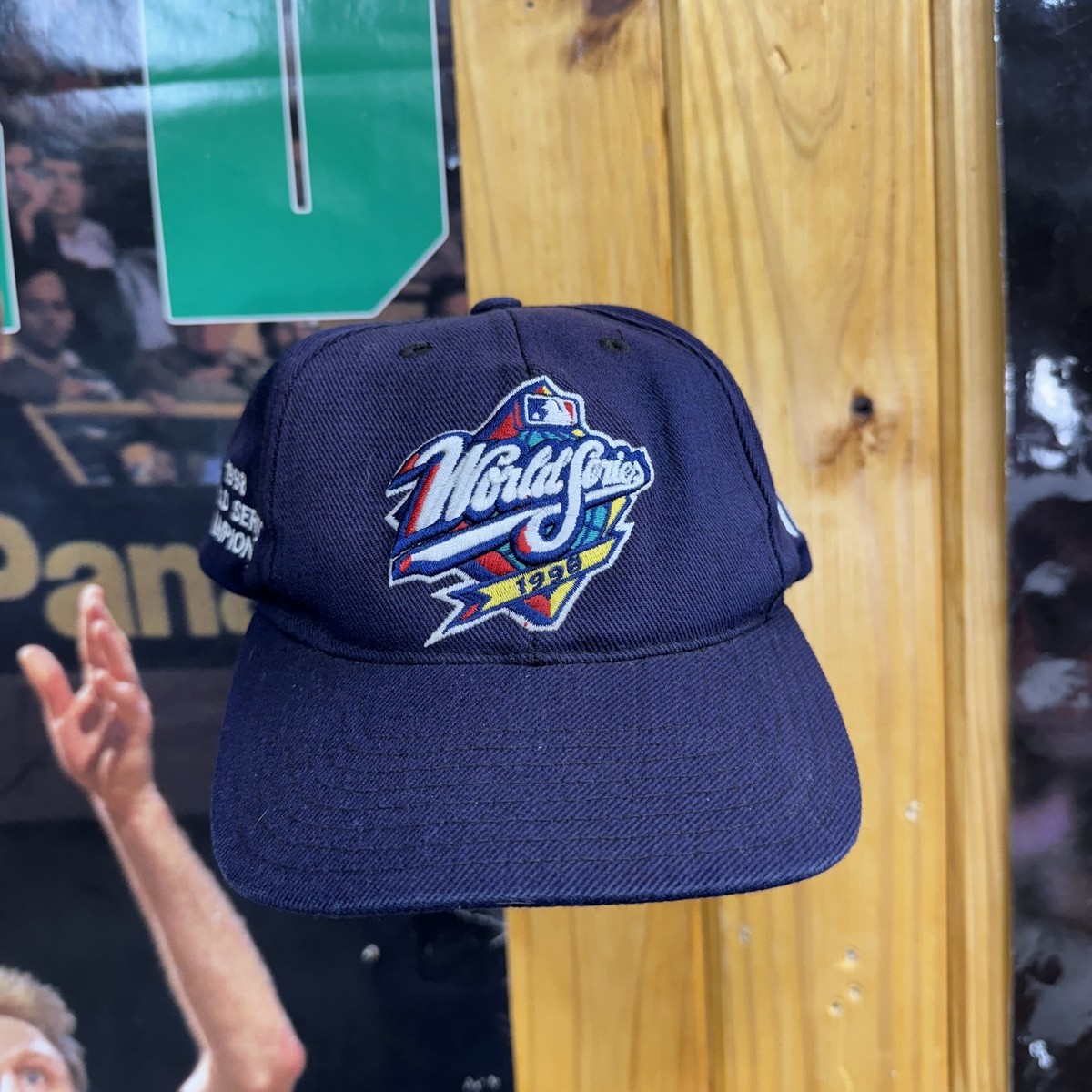 90s ニューヨーク・ヤンキース キャップ Vintage New York Yankees Hat Cap Snap Back MLB Baseball World