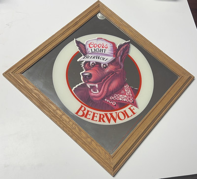 クアーズ ビール パブミラー ウルフ 狼 Coors Beer ミラー 1986