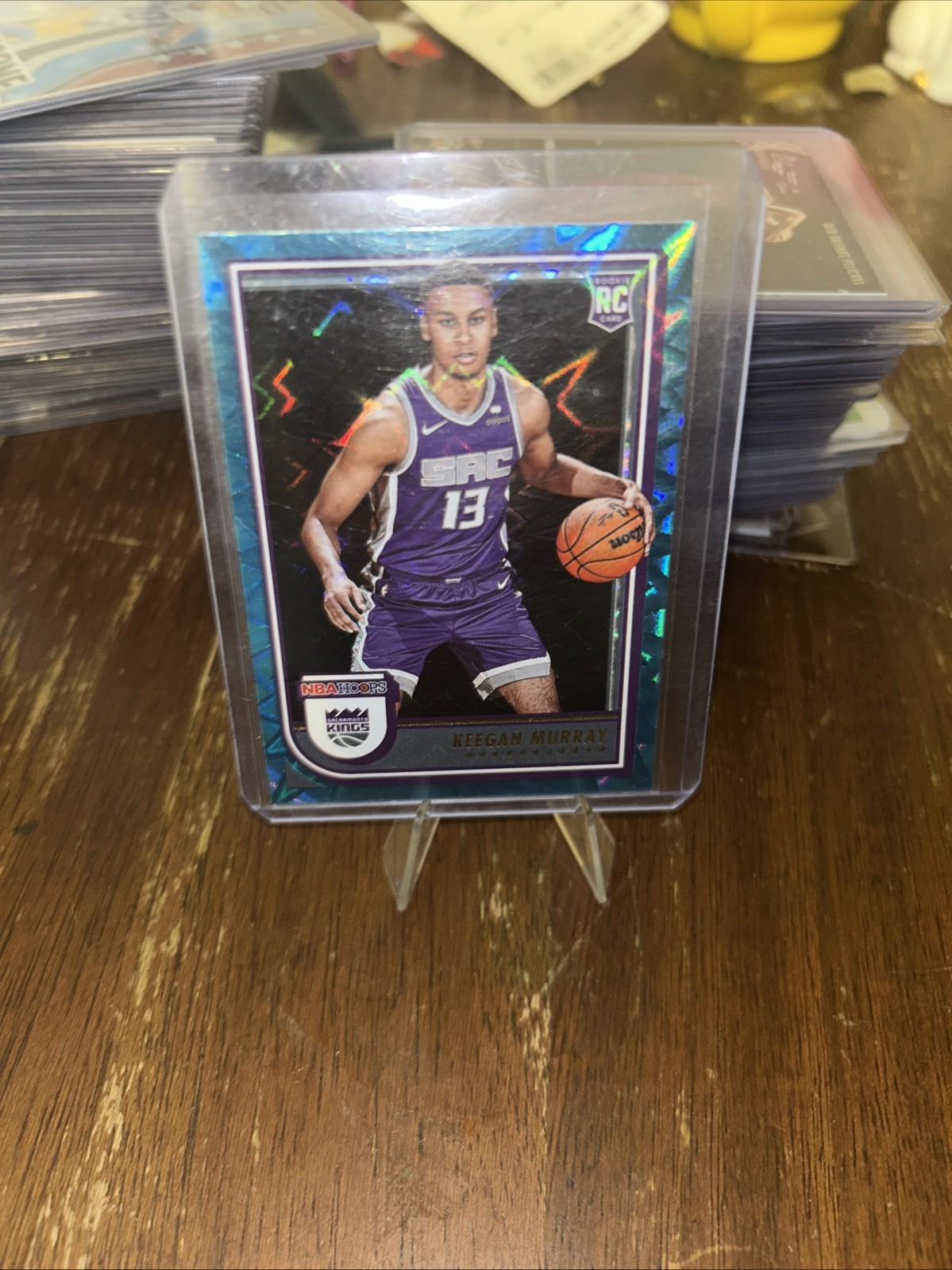 2022-23 Panini NBA Hoops - Rookies Keegan Murray #234 Teal Explosion (RC)