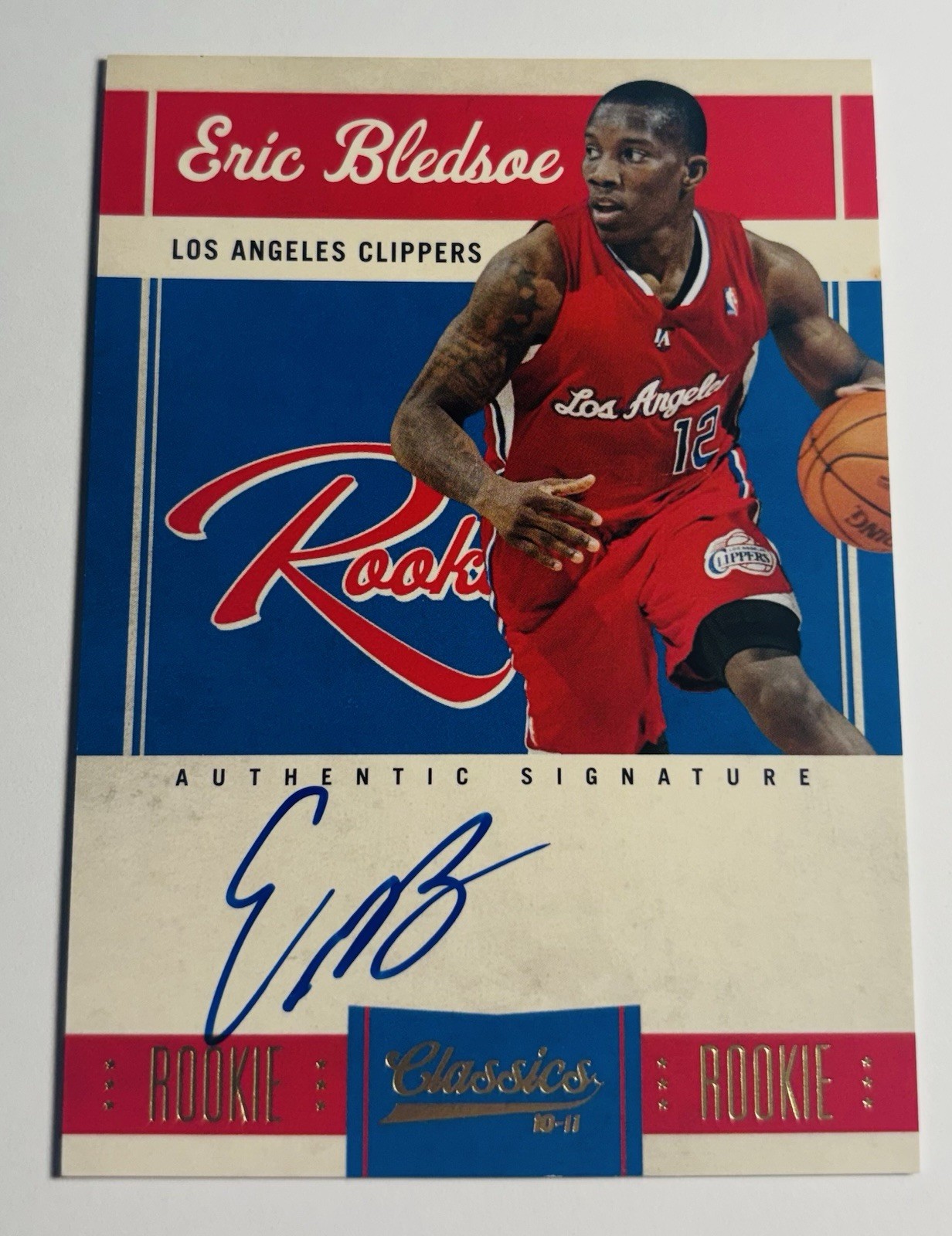 2010-11 Panini Classics #143 Eric Bledsoe RC AUTO /699 Clippers
