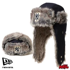 New Era Trapper Wool Yankees Flight Cap 14667621 – L/XL Ear Flap Hat 14667621