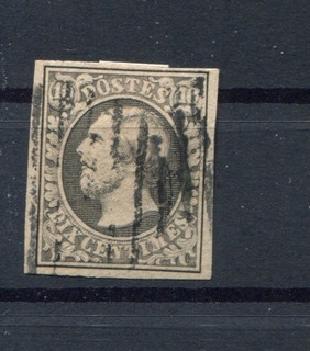 1852 Luxemburg Mi. 1 gestempelt/used Wilhelm III