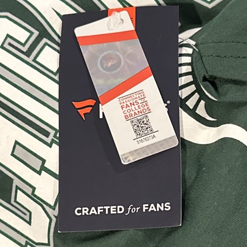Michigan State Spartans Fanatics Herren Campus T-Shirt, Farbe: Grün, Größe L - Bild 3 von 3