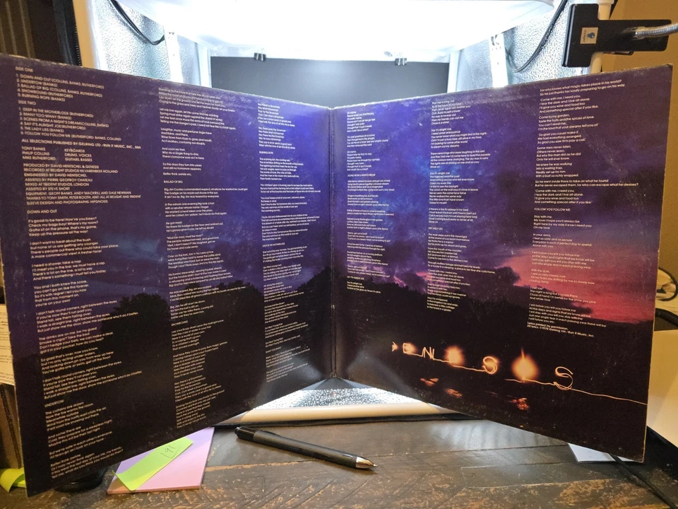 Genesis M And Then There Were Three 1978 Gatefold ORIGINAL Monarch Press G+/VG - Image 3 of 4