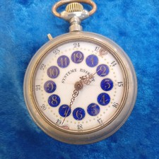 Systeme Roskopf Pocket Watch Swiss Made Working