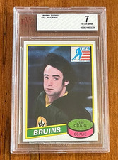 1980 JIM CRAIG RC TOPPS BVG 7 - CENTERED ICONIC CARD