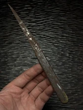 Ebi Shrimp Motif Iron Kozuka Kogatana, Edo Antique, For Koshirae Fittings