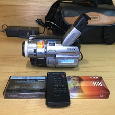 Sony DCR-TRV103 Digital8 8mm Hi8 Video Camcorder No Battery TESTED AND WORKING