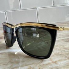 Ray-Ban Rectangular Metal Original Vintage Sunglasses for Ray-Ban Rectangular Metal Original Vintage Sunglasses for