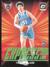 1829K 2024-25 Donruss Optic #8 Tidjane Salaun Express Lane Lime Green #/199