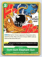 Gum-Gum Elephant Gun UC Carrying On His Will OP13-038 NM