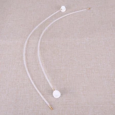 2x Aerosol Spray Extension Nozzle Hose Wand Fit for Aerosol Cans Spray New