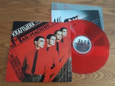 KRAFTWERK The Man  Machine FRENCH LP CAPITOL 2S 068-85.444 VINYLE ROUGE 1978 EX+