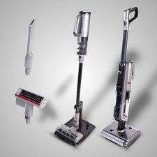 Aspirapolvere Lavapavimenti 2in1 Senza Fili Saimac Nova Kit Doppio Rullo 23 kPa