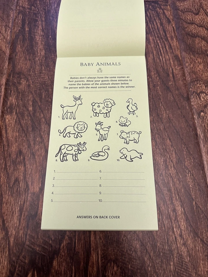 Libro de juegos Disney Winnie the Pooh and Pigglet Baby Shower para 8 invitados 21121 Foto 3 de 4