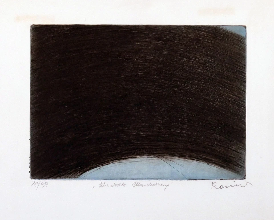 Arnulf RAINER, Übderdeckte Überdeckung - Radierung in Farbe - Bild 1 von 1