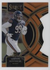 2023 Panini Select Premier Level Orange Prizm Die-Cut /399 Gervon Dexter Sr 19fe