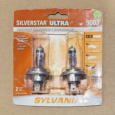 Sylvania SilverStar ULTRA 9003/H4 Pair Set Hi...