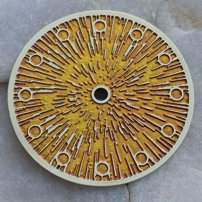 SP2 / Ø 28,5 mm / 0,4 mm - watch dial, hand made, deeply engraved