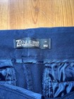 7th Avenue New York & Company Sz 14 Navy Blue Capri Crop Pants — photo 4