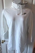 Women's Nike FB8666 Mock Turtleneck Fleece Lined Oversized Fit Sweatshirt