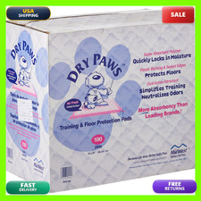Midwest Homes For Pets Dry Paws Training And Floor Protection Pads 100-Count