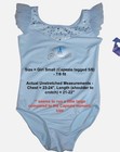 Capezio Disney Princess Leotard Cinderella Flutter Sleeve Silky Blue  Girl S 7 8 — photo 7