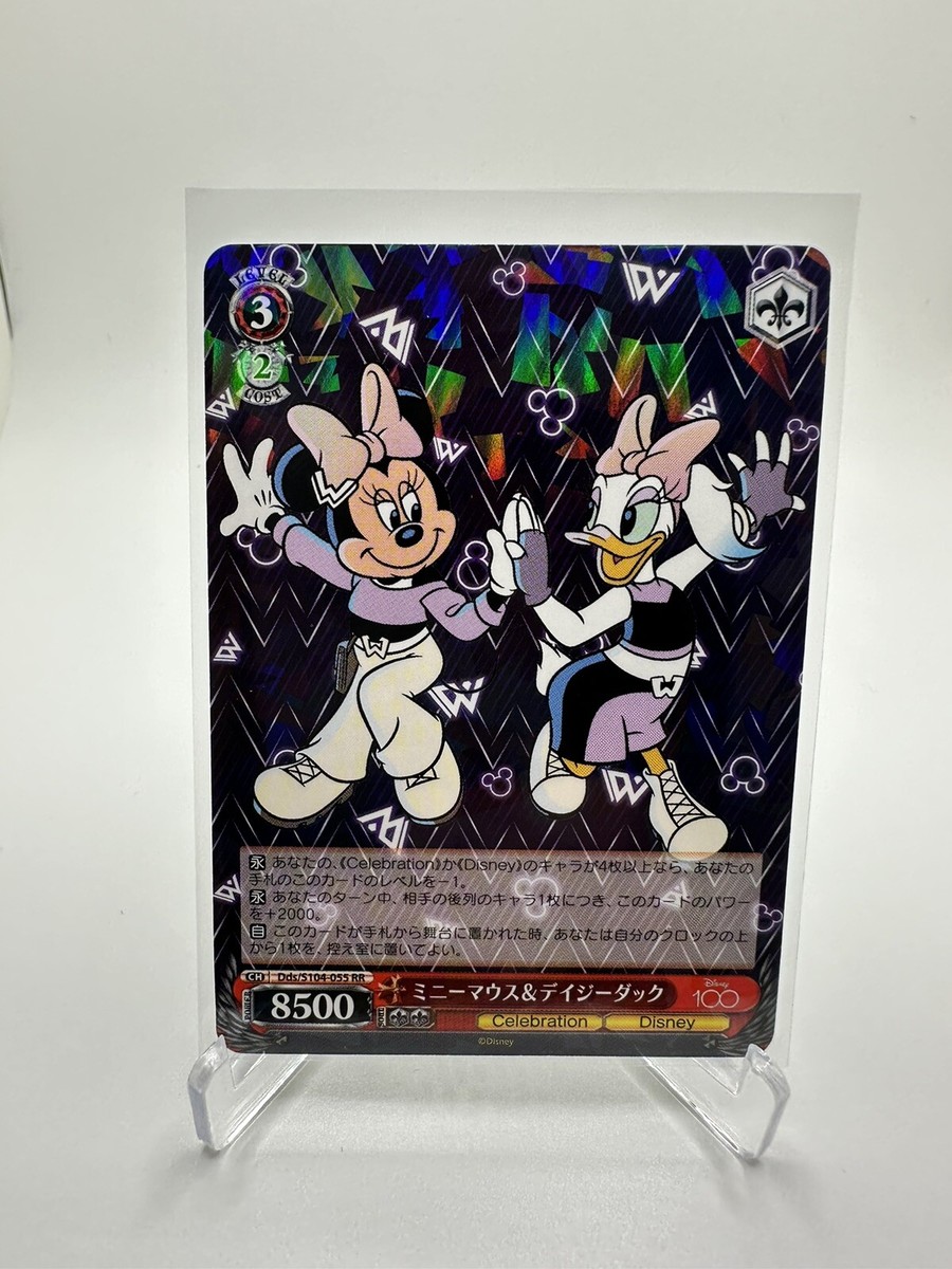 Weiss Schwarz Disney100 Card Japanese Dds/S104-055 RR Minnie