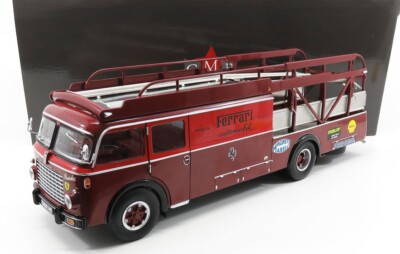 CMR FIAT 642 RN2 TRUCK BARTOLETTI F1 FERRARI CAR TRANSPORTER 1957 1/18 Scale New