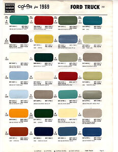 Mack Truck Color Chart