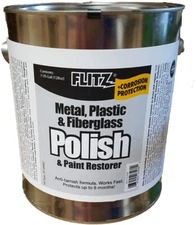 FLITZ Metal, Plastic & Fiberglass Polish 1 Gallon Factory Seconds