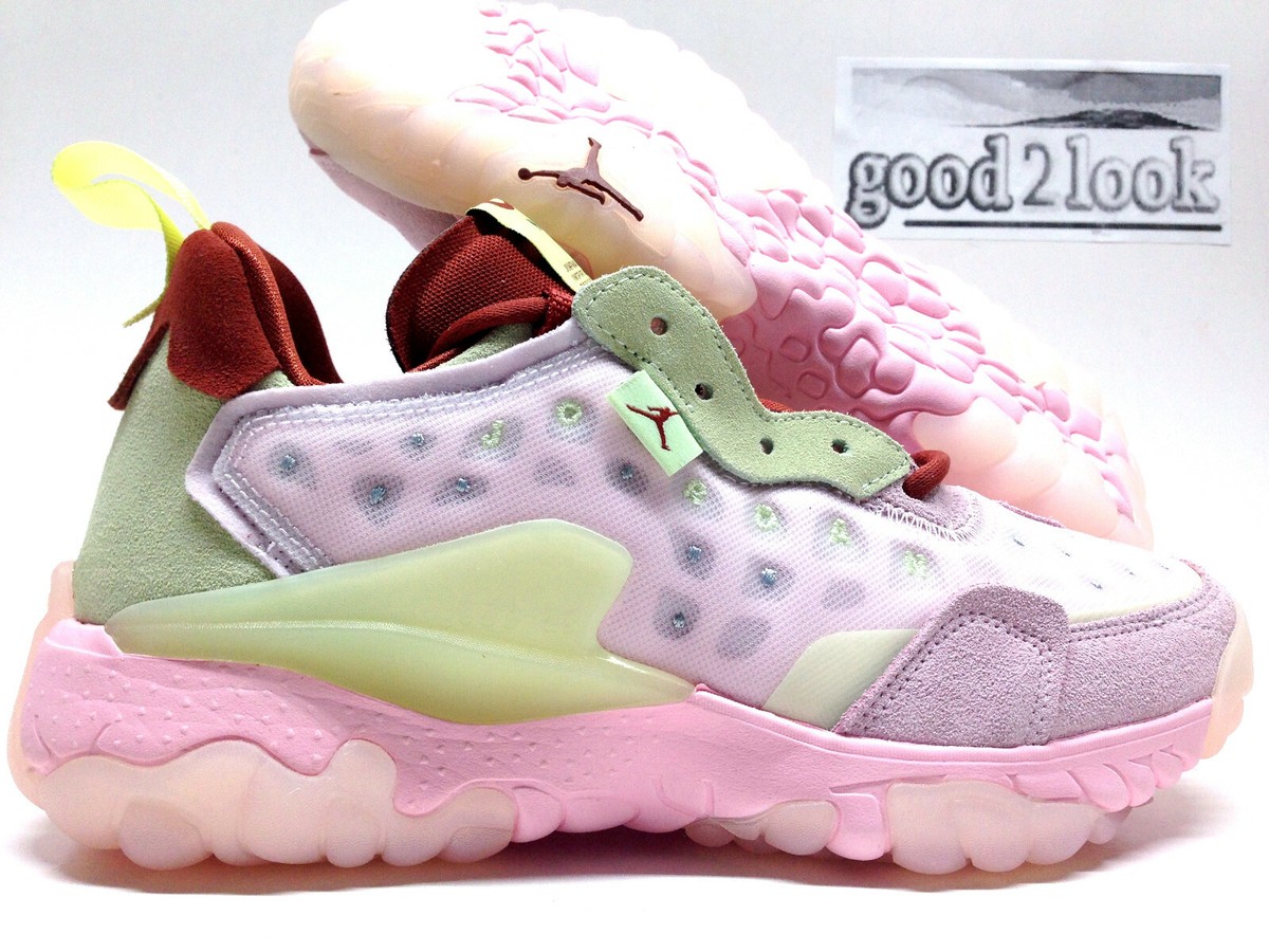 NIKE JORDAN DELTA REGAL PINK/REDSTONE-LIME ICE SIZE WOMEN'S