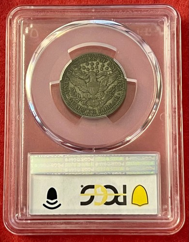 ๐ฅ1915 Barber Quarter 25c PCGS XF40 GREAT STRIKE - TONED AND UNDERGRADED! ๐ฅ - Picture 2 of 4