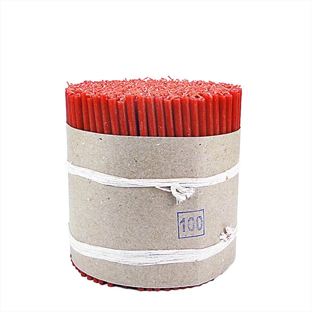 Rote Altarkerzen Kerzen Dünne Osterkerzen Länge 16cm