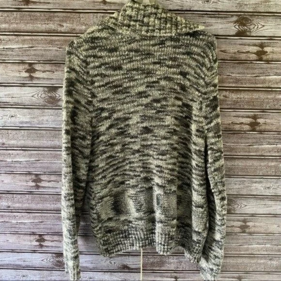 American Rag Women's Sweater Size L Asymmetrical Zip-Up Pockets - Image 2 of 4