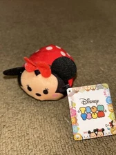 Disney Tsum Tsum Minnie Mouse Plush Toy 3” Stuff Animal Stackable