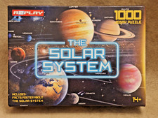 The Solar System 1000 - Piece Jigsaw Puzzle Brand New  Sealed 27" x 20"