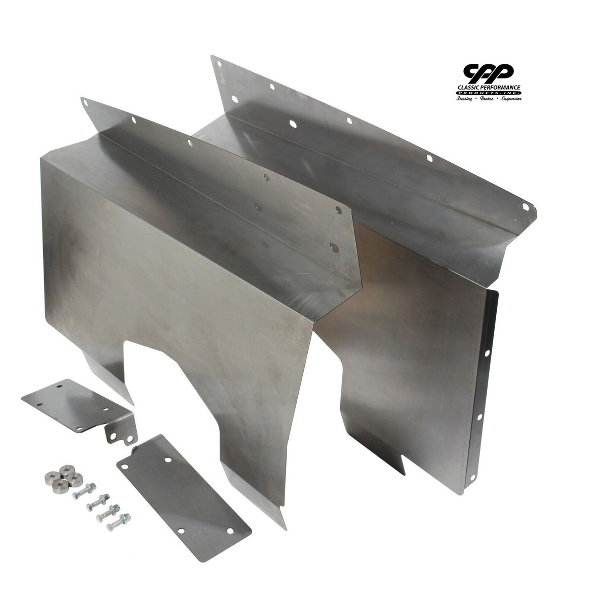 62 63 64 65 CHEVY NOVA CPP INNER FENDER PANELS FRONT CLIP MUSTANG