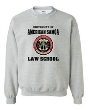 University Of American Samoa Law School Samoan Students DT Crewneck Sweatshirt