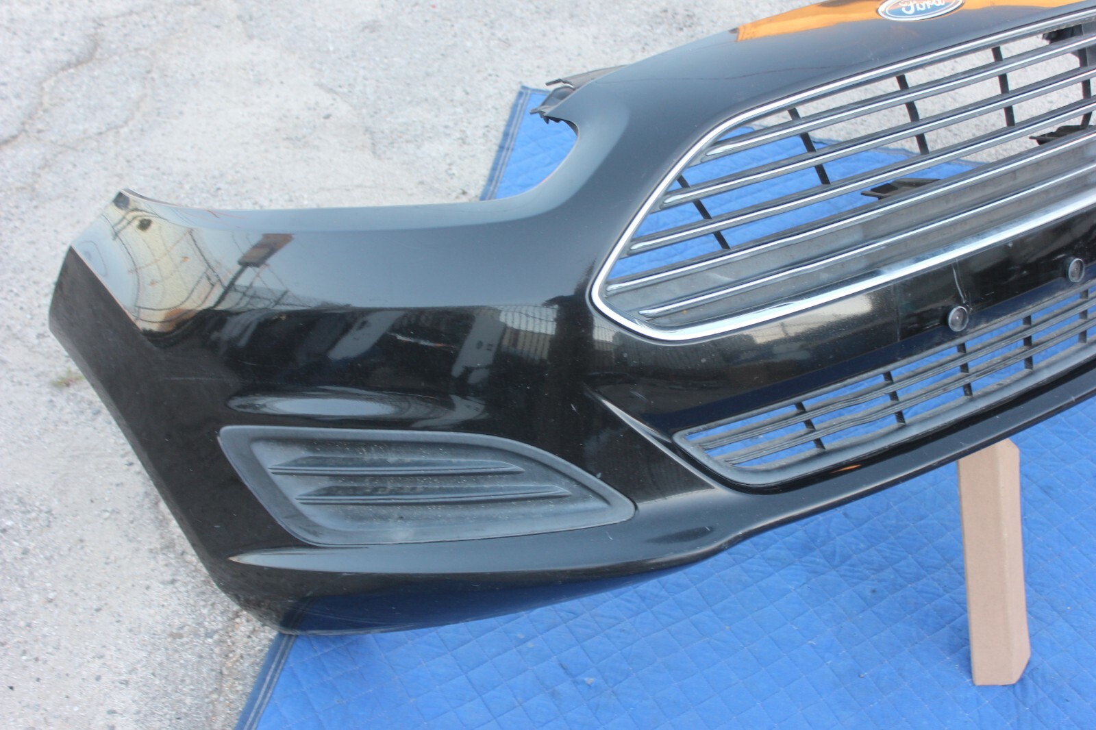 14-19 16 FORD FIESTA FRONT BUMPER GRILL TRIM ASSEMBLY GENUINE FACTORY ...