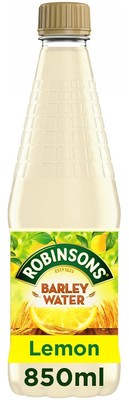 Robinsons Lemon Barley Water Fruit Drink Bottle 850 ml (Pack of 8)