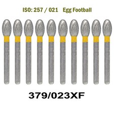 Dental Diamond Burs Egg Football Diamond Bur FG Extra Fine High Speed 379/023XF
