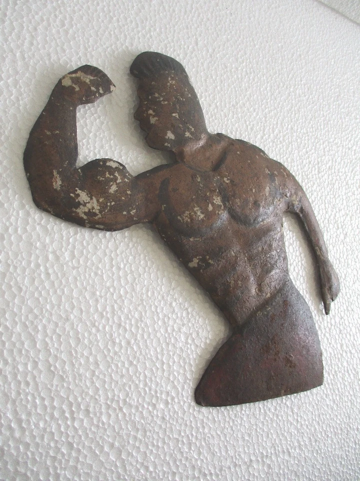 BODY BUILDER ADVERTISEMENT TRADE SIGNS WALL HANGING - Image 3 of 4