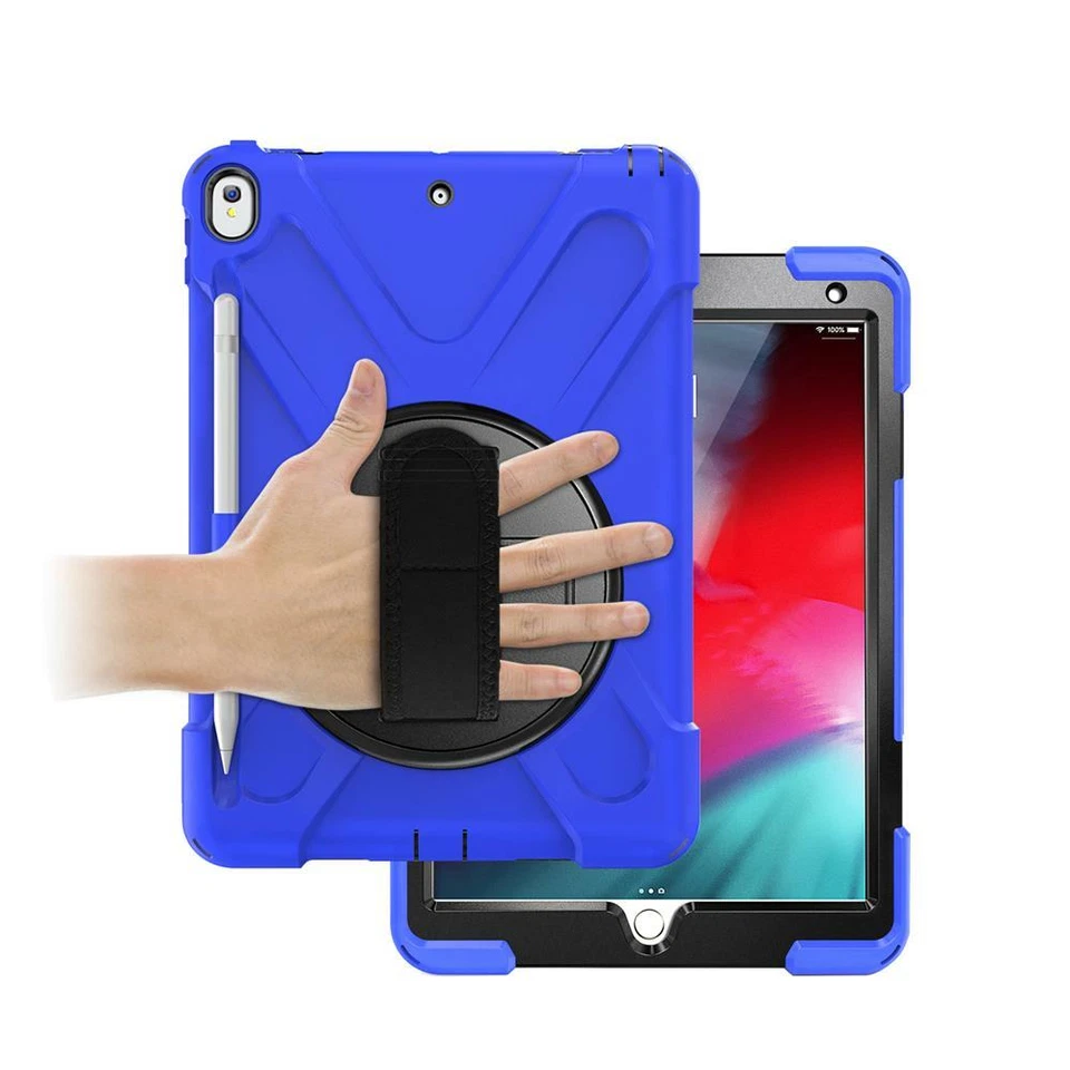 Hybrid Rugged Case Tough Bracket Cover For iPad Pro 10.5 Air3 Pro 11 mini 4 5 - Image 2 of 4