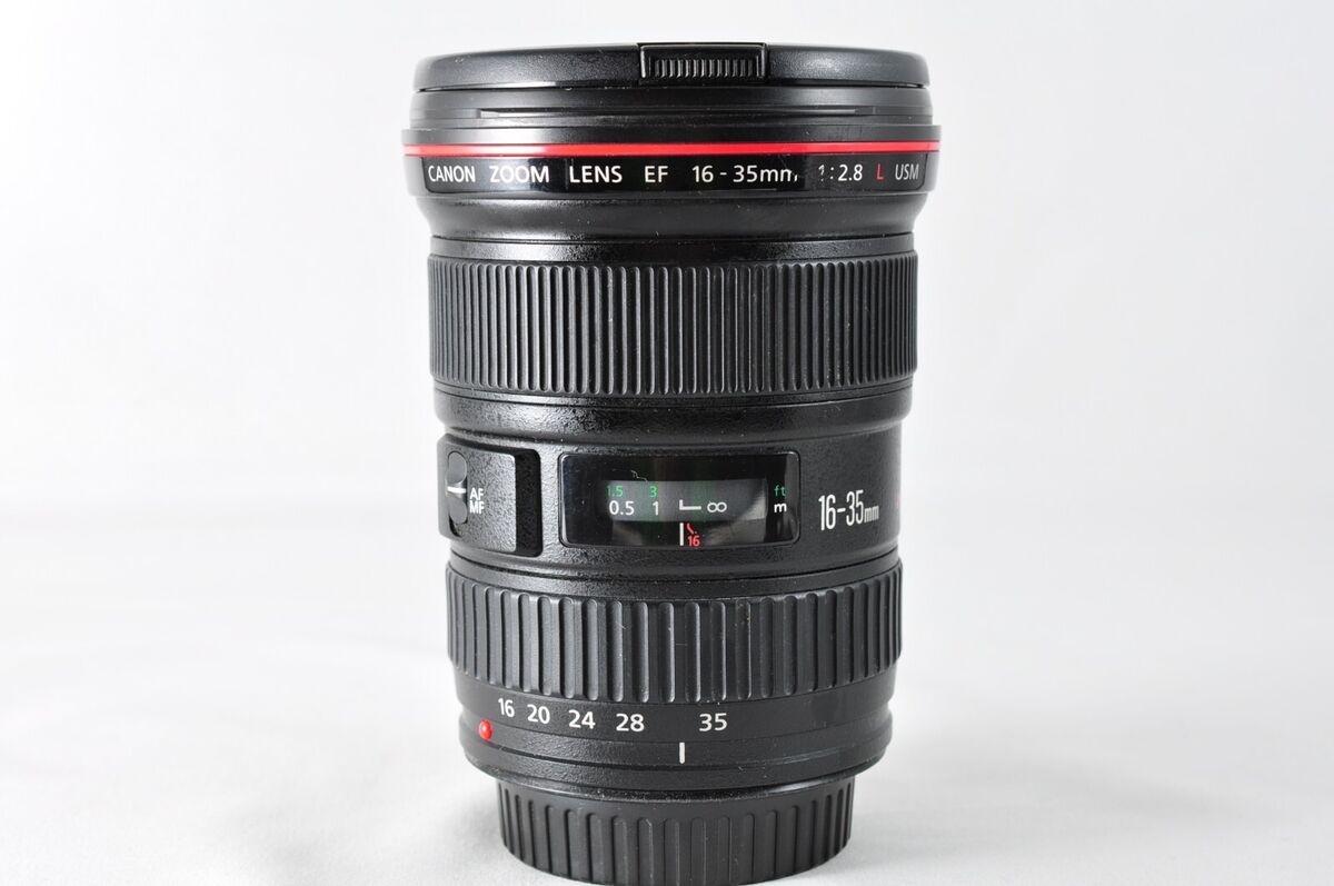CANON EF 16-35mm F2.8 L USM Wide Angle Lens With Hood From CANON EF 16-35mm F2.8 L USM Wide Angle Lens With Hood From